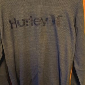 Men's Long Sleeve Pajama Top Bundle (Medium, Hurley + Livergy)